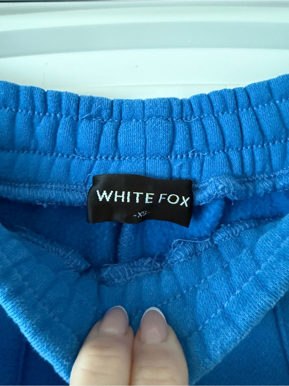 White Fox Boutique Offstage Lounge Shorts in Azure.  Blue. Size XS. - Picture 5 of 5